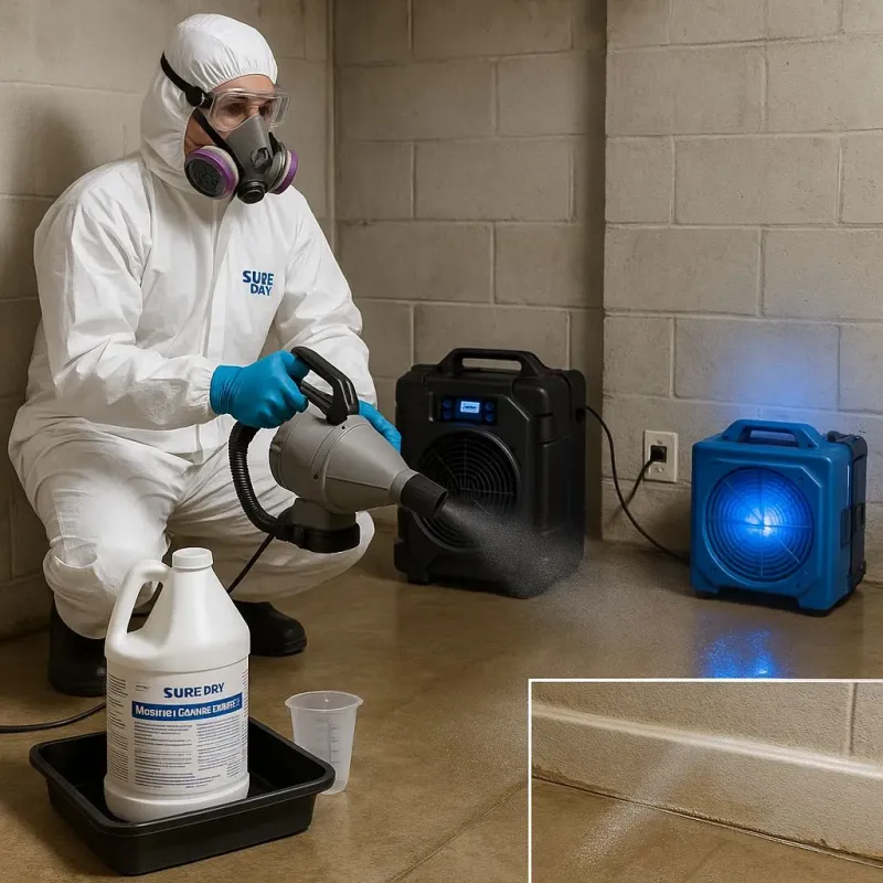 Sanitization and Odor Removal process in Warm Springs, OR